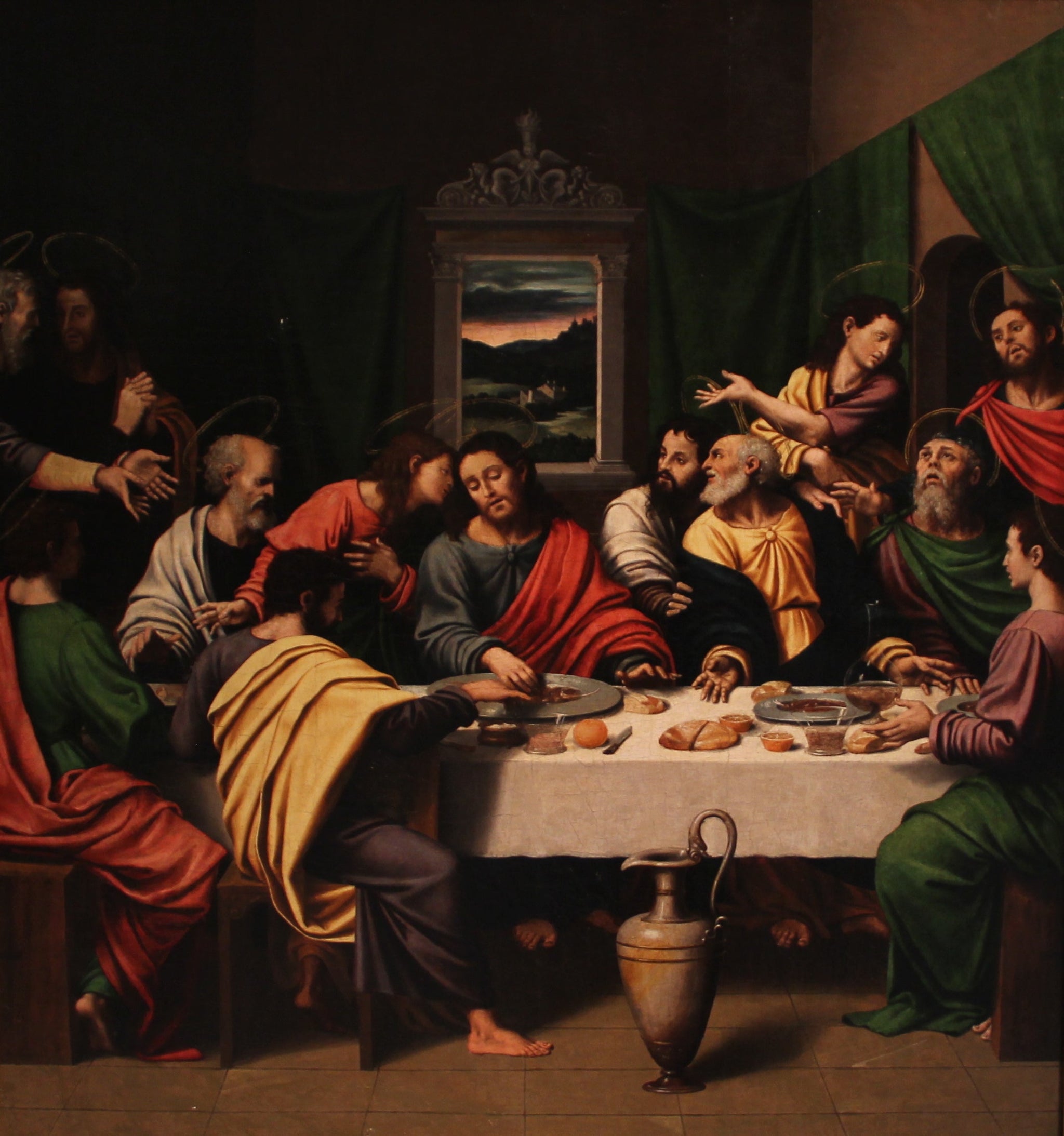 La dernière Cène - Juan de Juanes image 1 tableau peint à l’huile sur toile