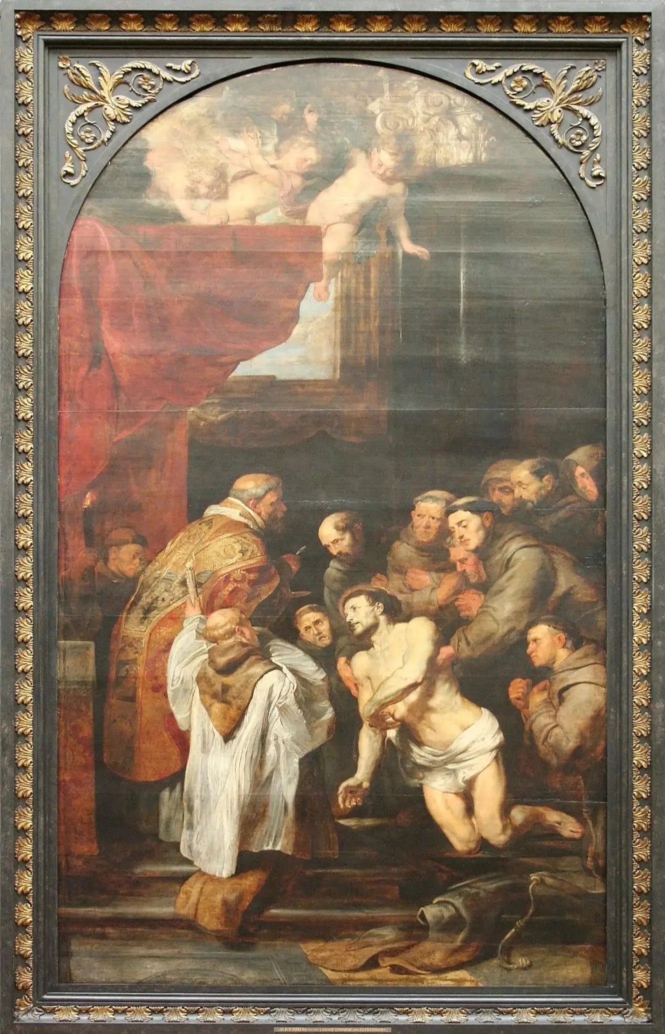 La dernière communion de François d'Assise - Peter Paul Rubens image 1 reproduction d’œuvre d’art à l’huile