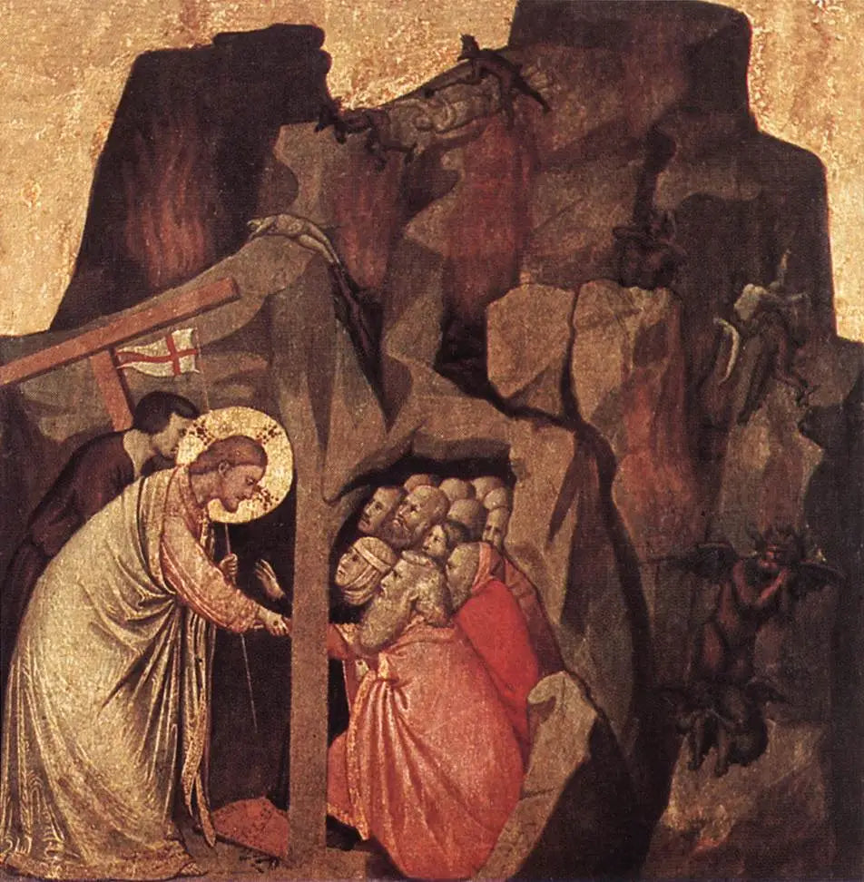 La Descente aux Limbes - Giotto image 1 tableau peint à l’huile sur toile