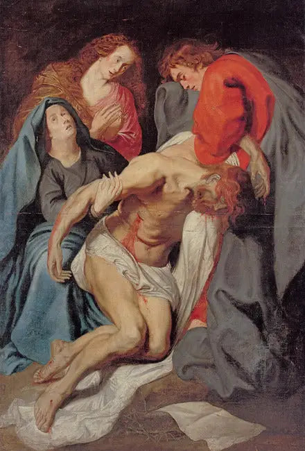 La Descente de Croix et la Lamentation, 1618-1621 - Antoine van Dyck image 1 reproduction d’œuvre d’art à l’huile