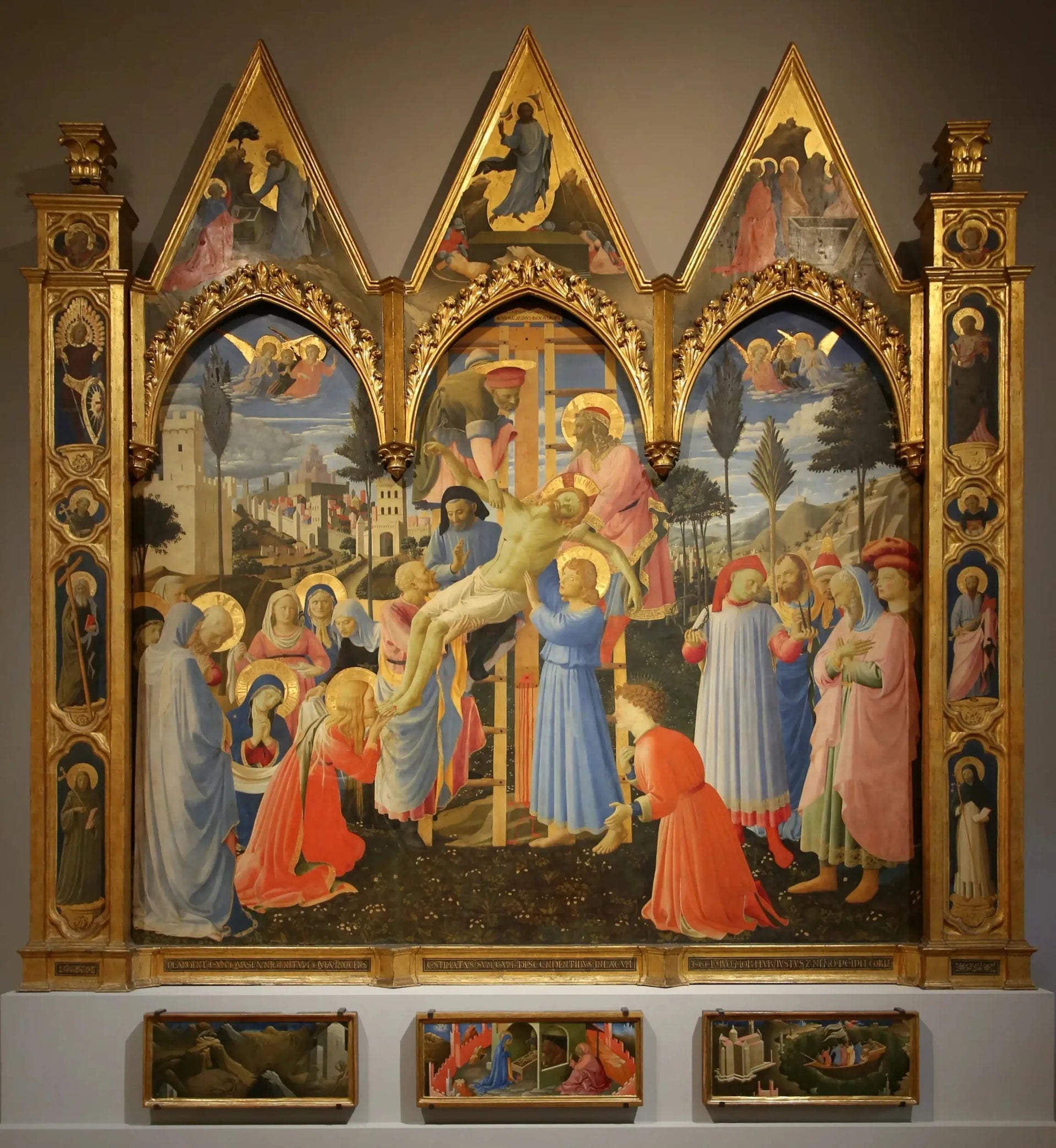 La Descente de Croix - Fra Angelico image 1 reproduction artisanale de tableau