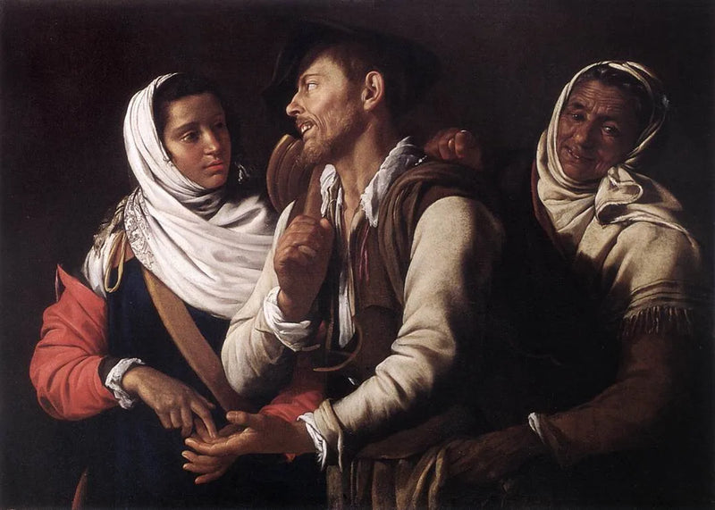 La déseuse de bonne aventure - Simon Vouet