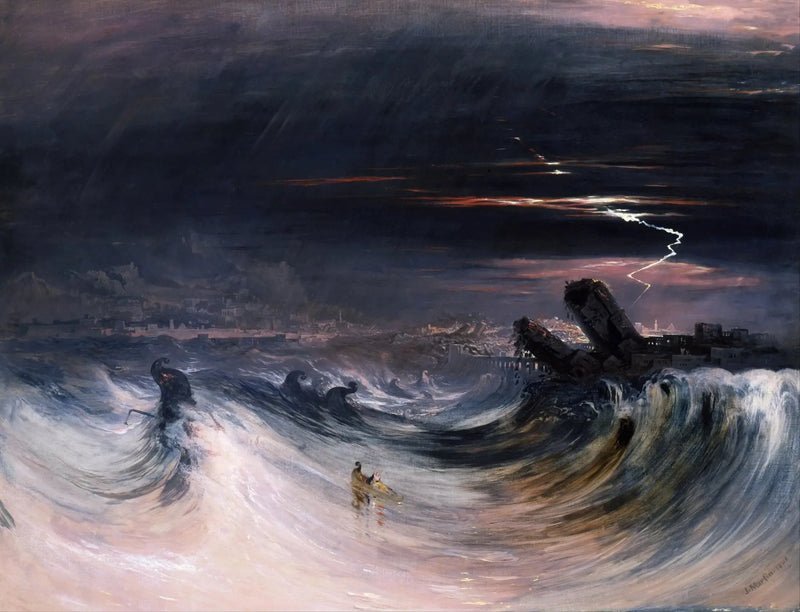 La Destruction de Tyr - John Martin