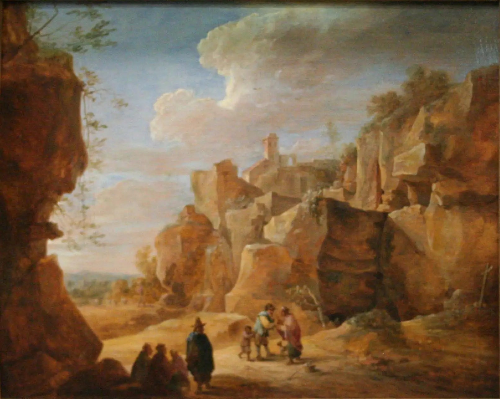 La désuse de bonne aventure - David Teniers le Jeune image 1 tableau peint à l’huile sur toile