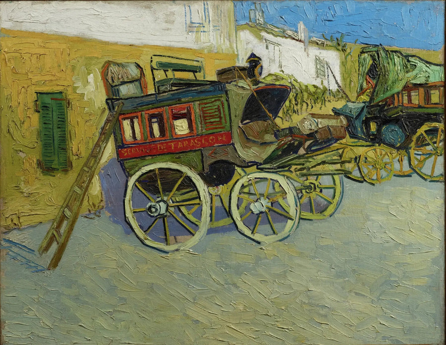 La diligence de Tarascon - Vincent van Gogh