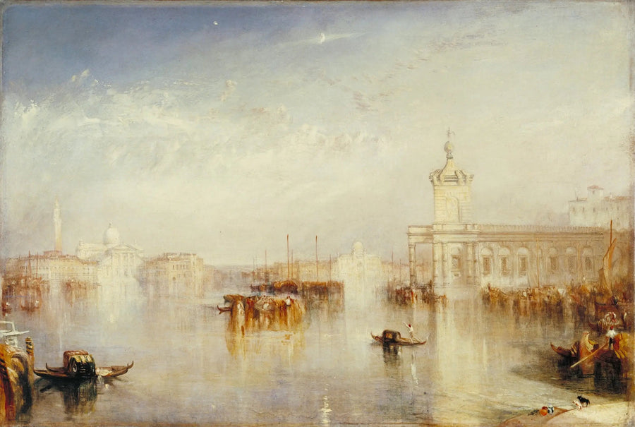 La Dogana, San Giorgio, Citella, de la Place de l'Europe - J. M. W. Turner