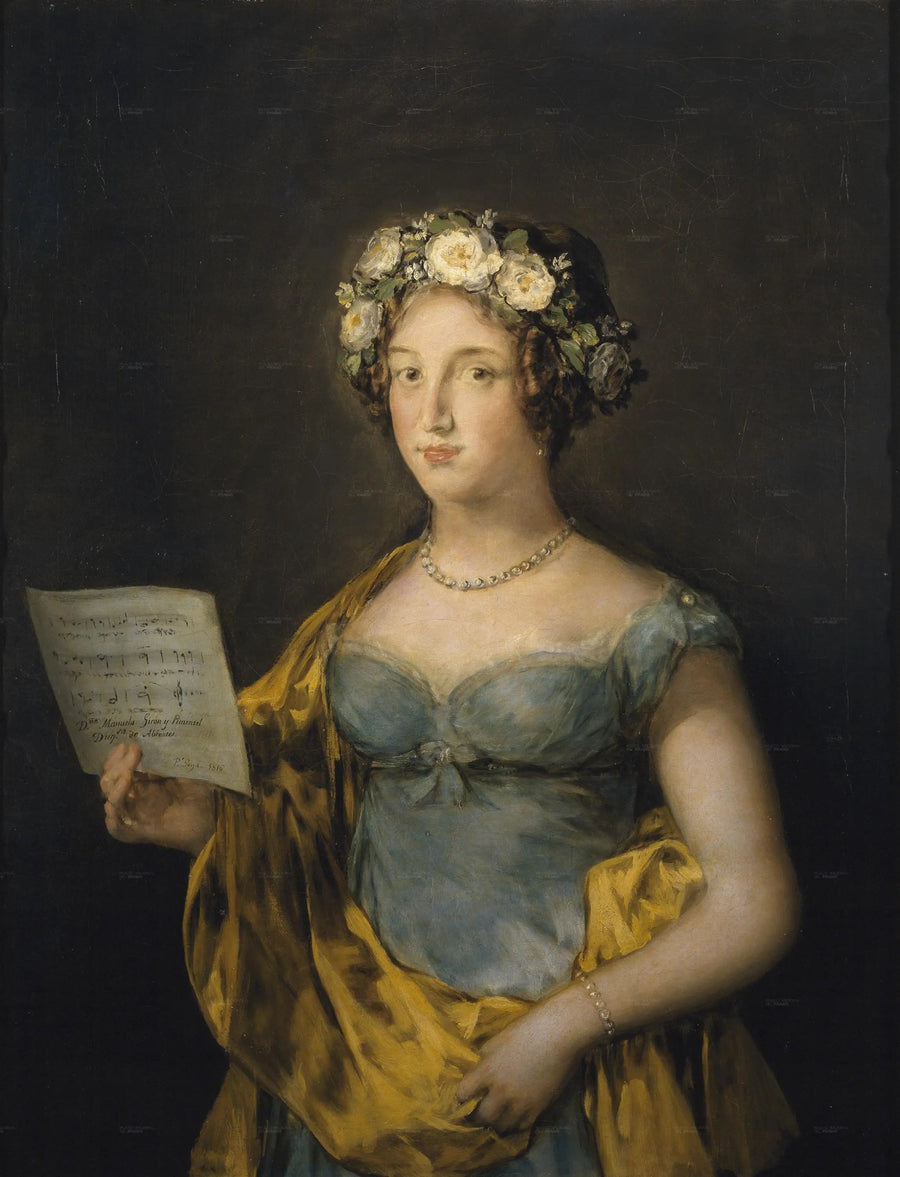 La Duchesse d'Abrantes - Francisco de Goya