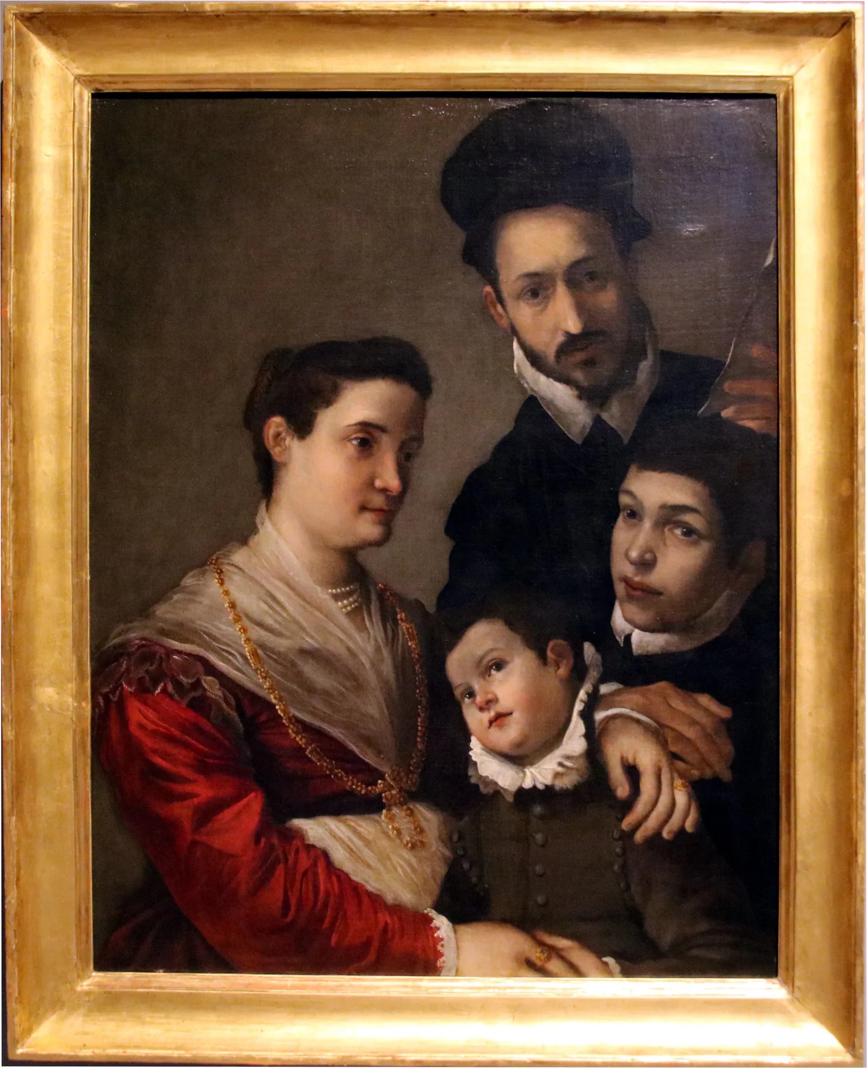 La famiglia Tacconi - Ludovico Carracci image 1 reproduction artisanale de tableau