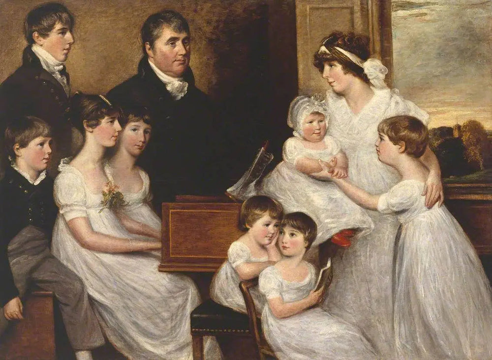 La famille Bridges - John Constable image 1 reproduction réalisée par Alpha Reproduction