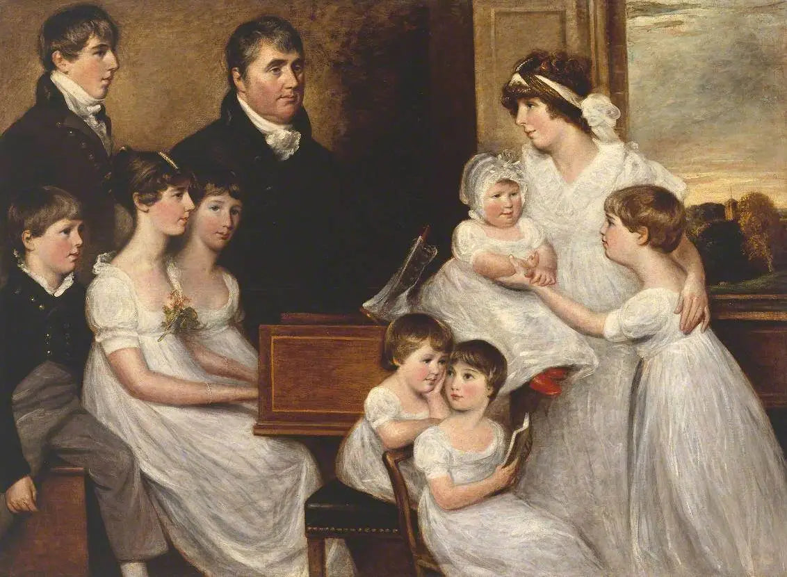La famille Bridges - John Constable image 1 reproduction réalisée par Alpha Reproduction