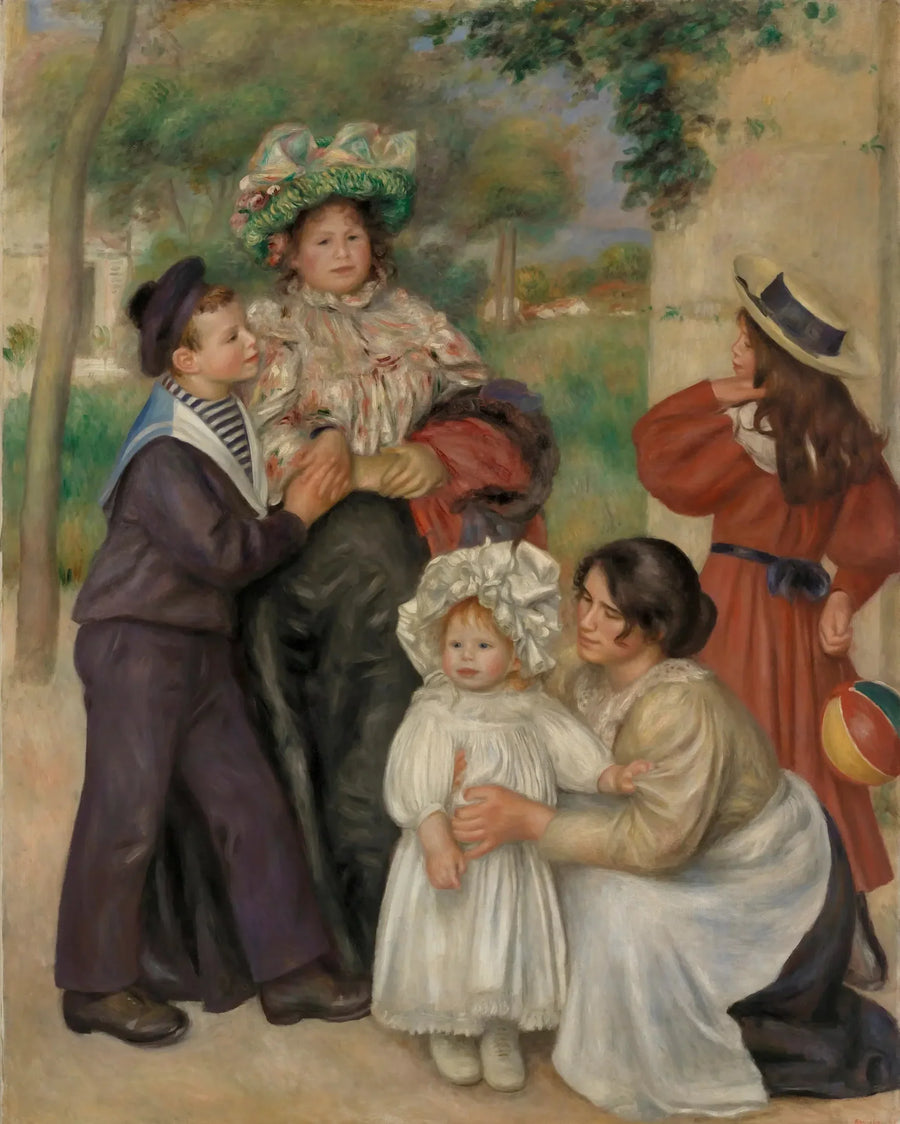 La famille de l'artiste - Pierre-Auguste Renoir