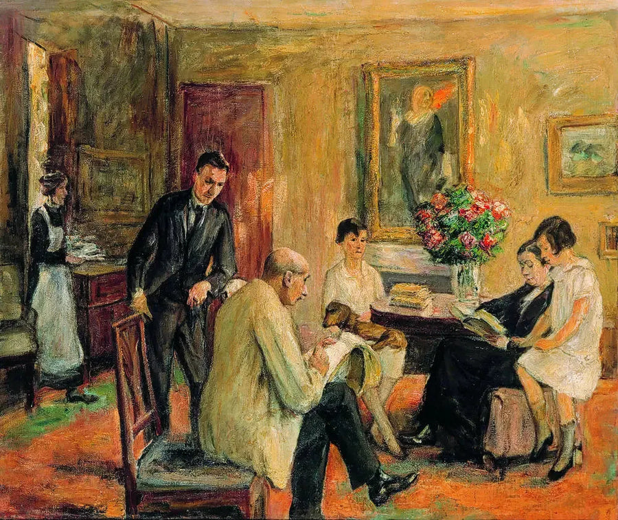 La famille Liebermann - Max Liebermann