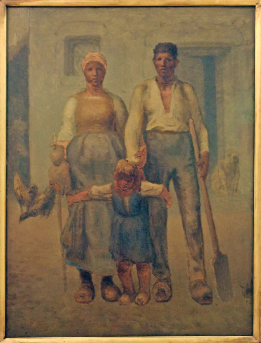La famille paysanne - Jean-François Millet