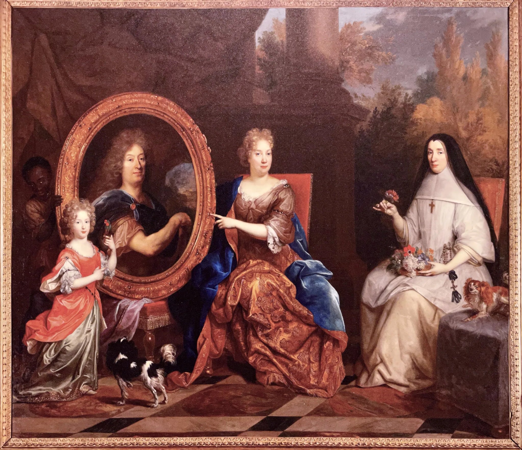 La famille Stoppa - Nicolas de Largillière image 1 reproduction de peinture à l’huile