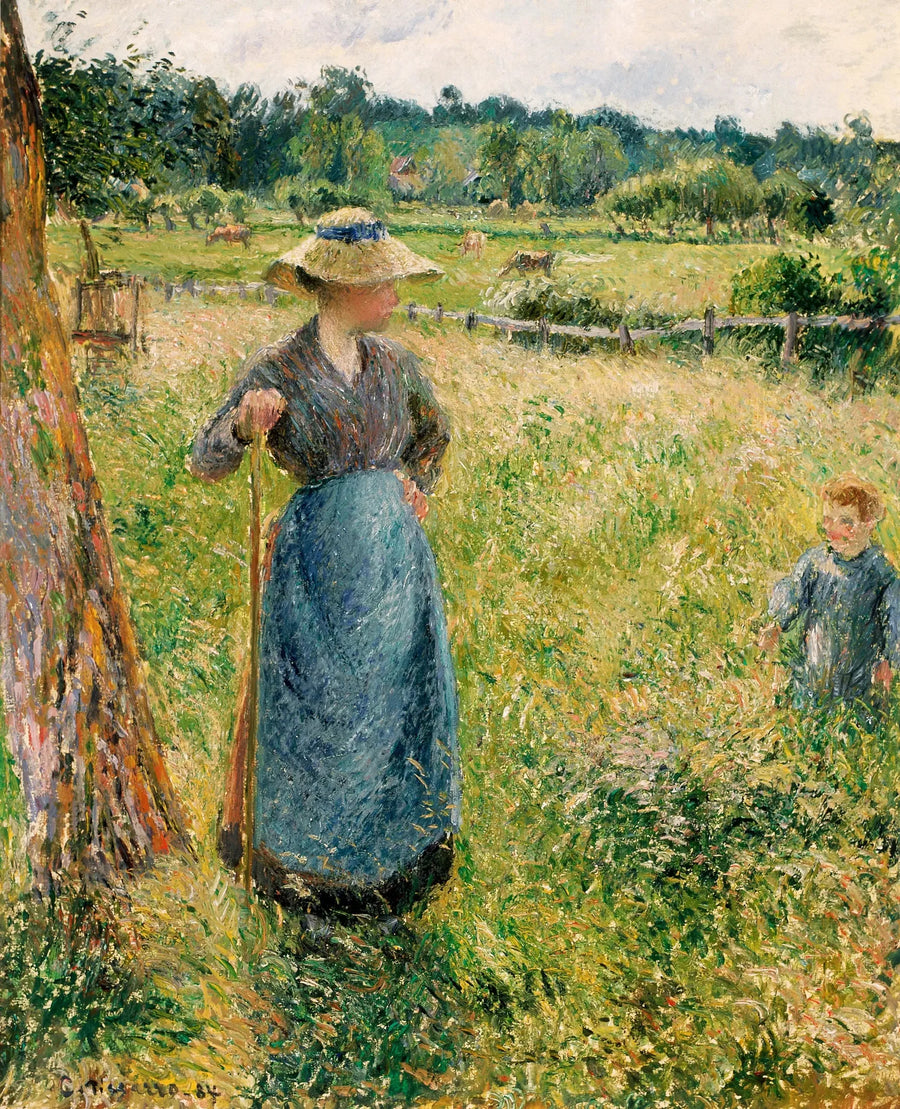 La Faneuse - Camille Pissarro