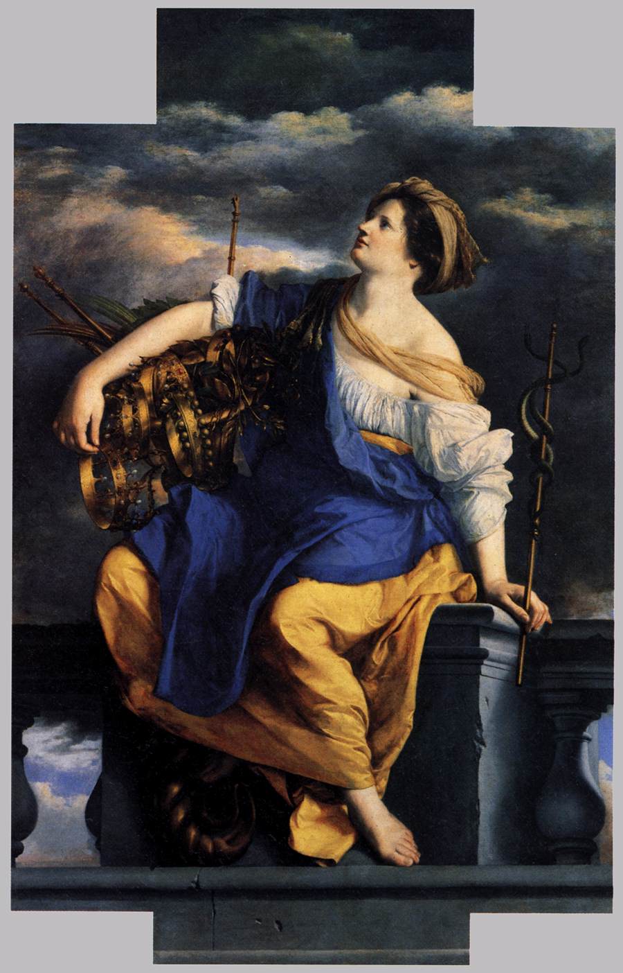 La Félicité publique triomphante des Dangers - Orazio Gentileschi image 1 reproduction réalisée par Alpha Reproduction
