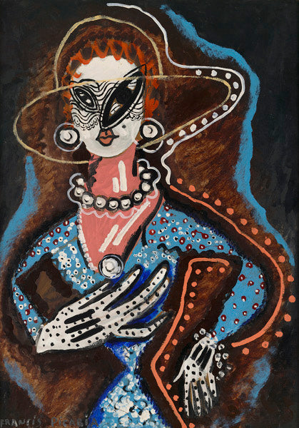 La Femme au monocle - Francis Picabia image 1 reproduction de peinture à l’huile