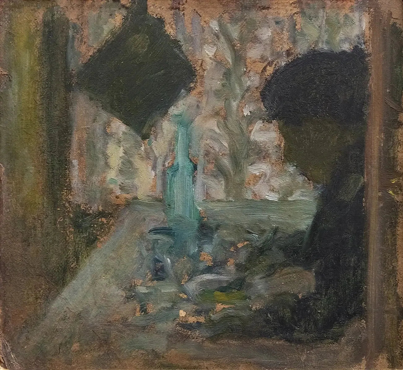 La Femme au restaurant - Pierre Bonnard image 1 tableau peint à l’huile sur toile