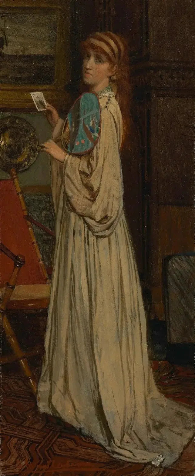 La femme de l'artiste - Lawrence Alma-Tadema image 1 copie de tableau peinte à la main
