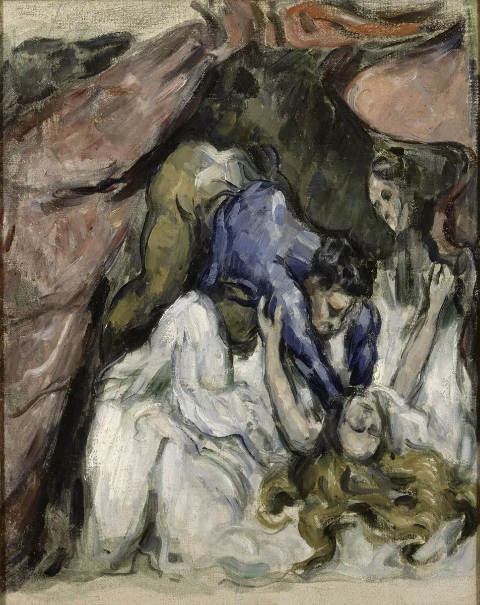 La Femme étranglée - Paul Cézanne image 1 copie peinte à la main à l’huile