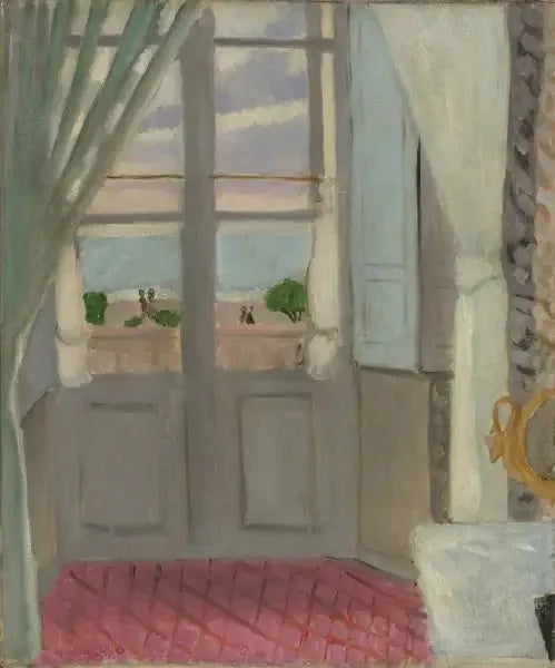 La Fenêtre fermée - Henri Matisse image 1 copie peinte à la main à l’huile