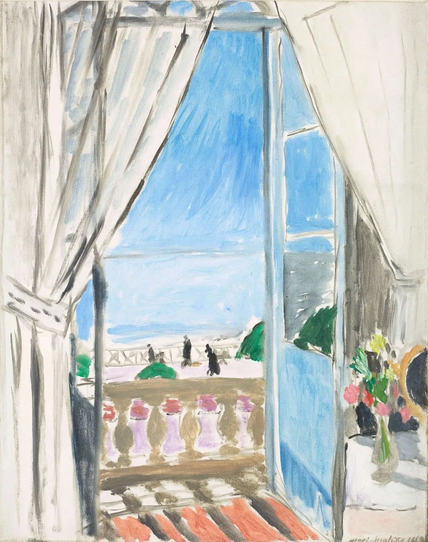 La Fenêtre ouverte - Henri Matisse image 1 reproduction de peinture à l’huile