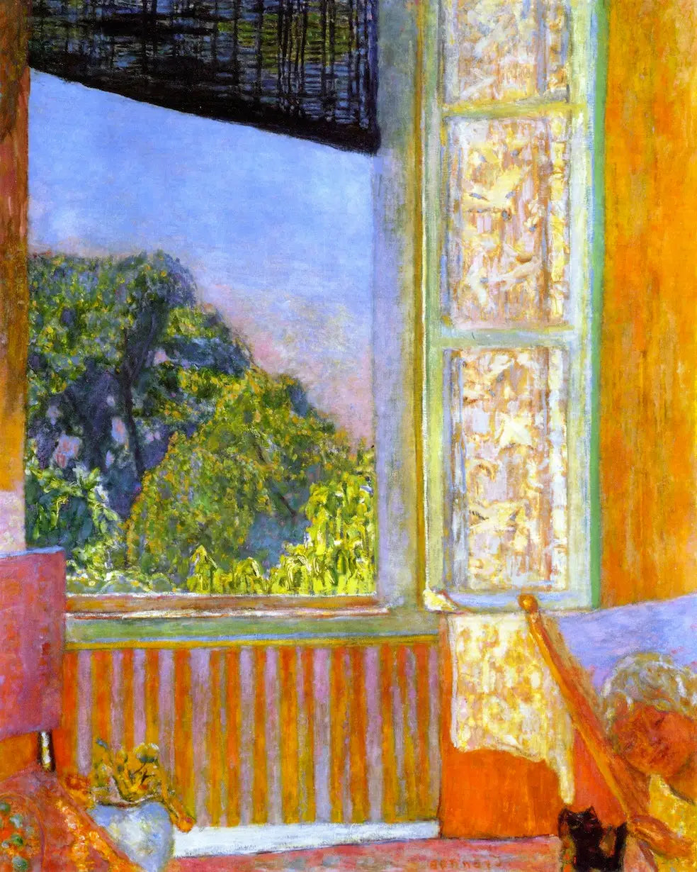 La fenêtre ouverte - Pierre Bonnard image 1 reproduction artisanale de tableau