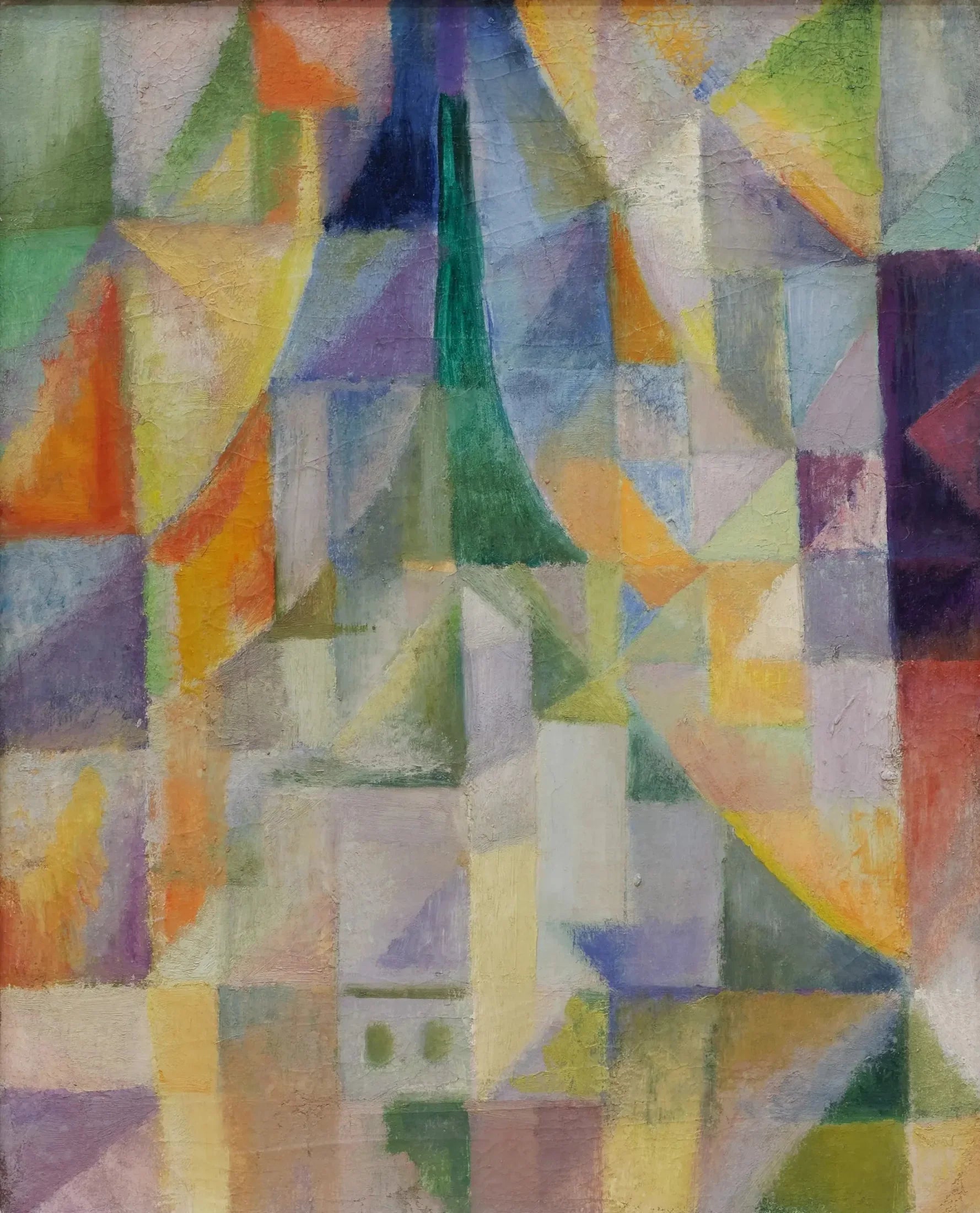 La Fenêtre - Robert Delaunay image 1 tableau peint à l’huile sur toile