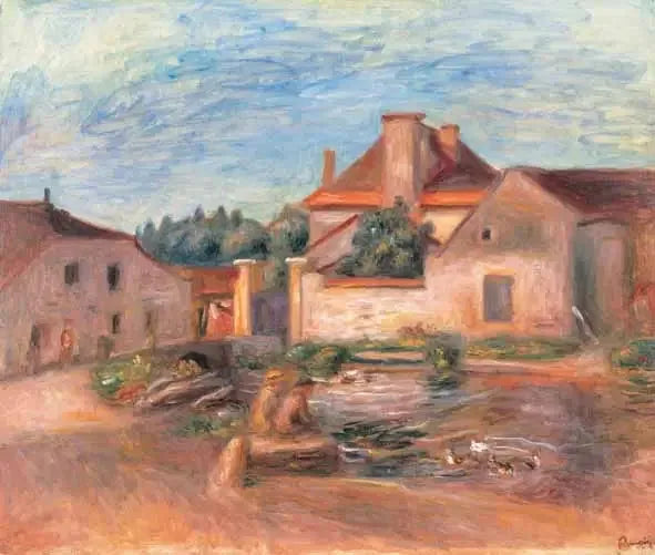 La Ferme d'Essoyes - Pierre-Auguste Renoir