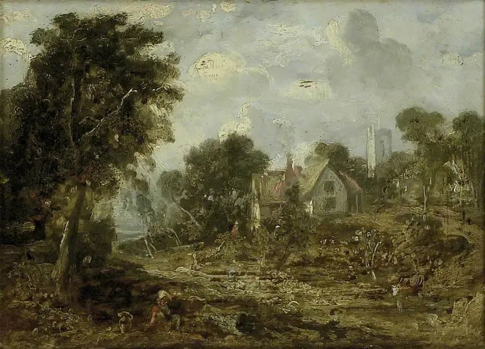 La ferme Glebe - John Constable image 1 tableau peint à l’huile sur toile