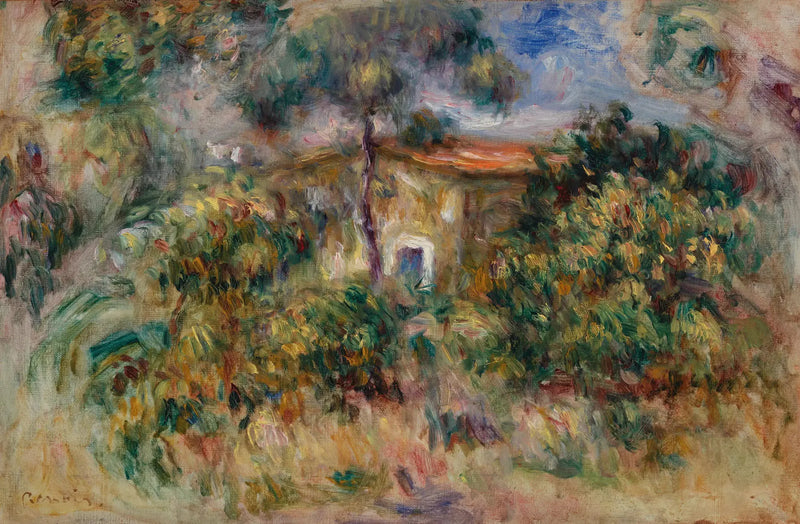La Ferme - Pierre-Auguste Renoir