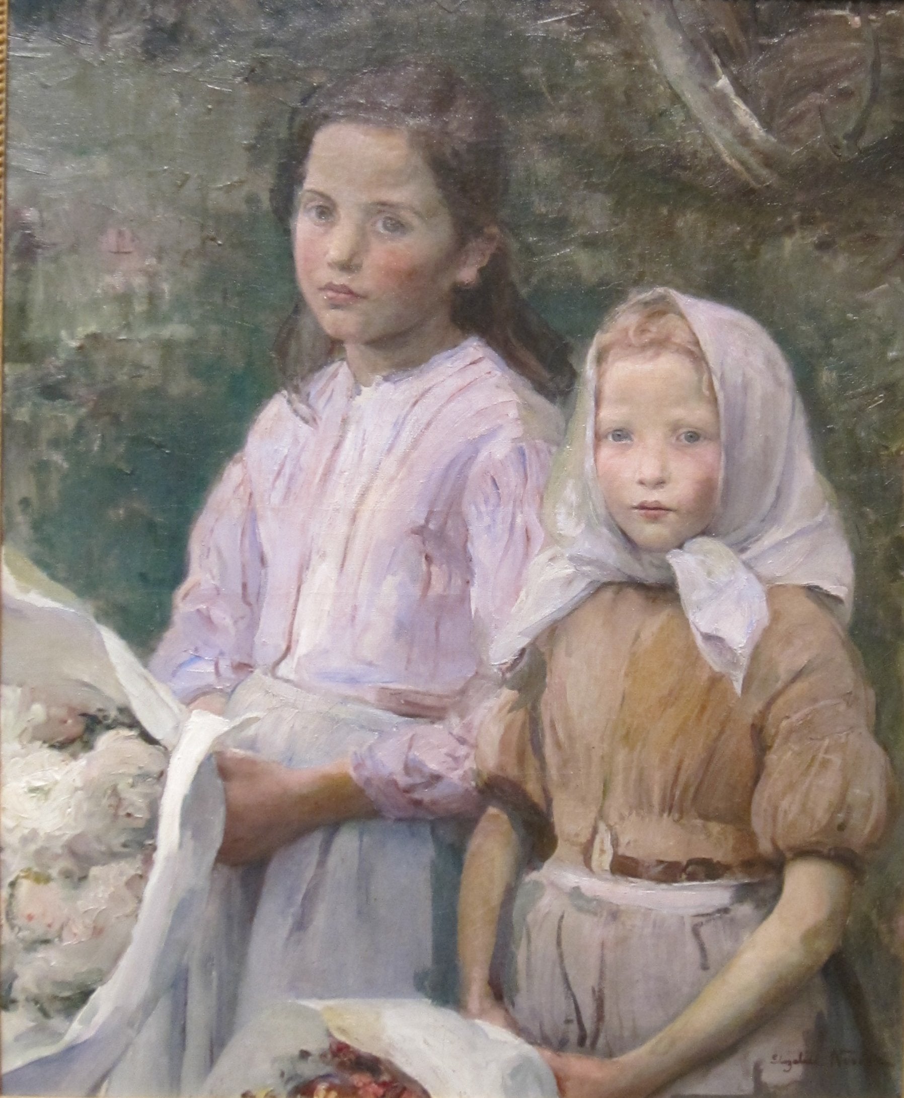 La fête de grand-père - Elizabeth Nourse image 1 copie de tableau peinte à la main