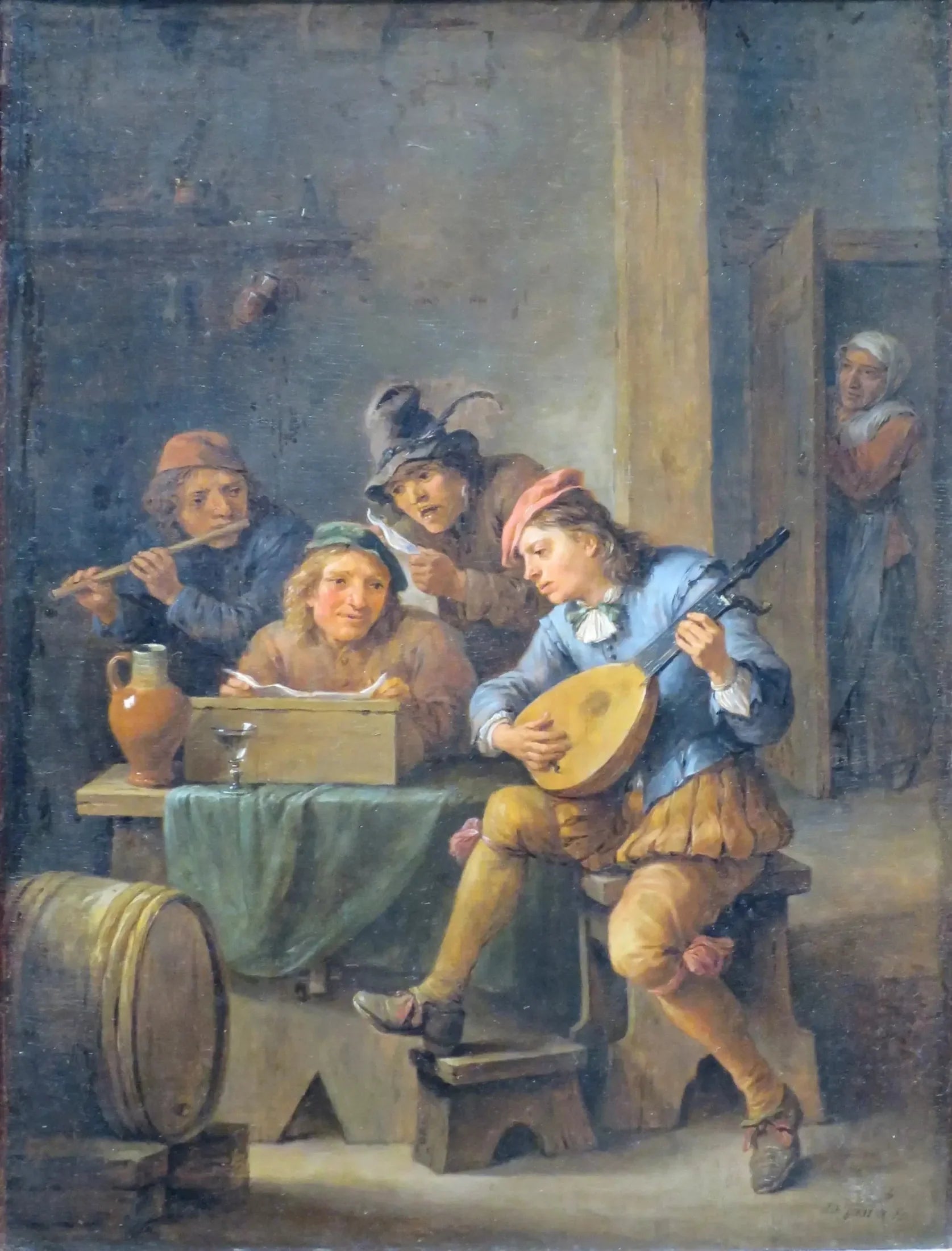 La fête de la musique - David Teniers le Jeune image 1 tableau peint à l’huile sur toile