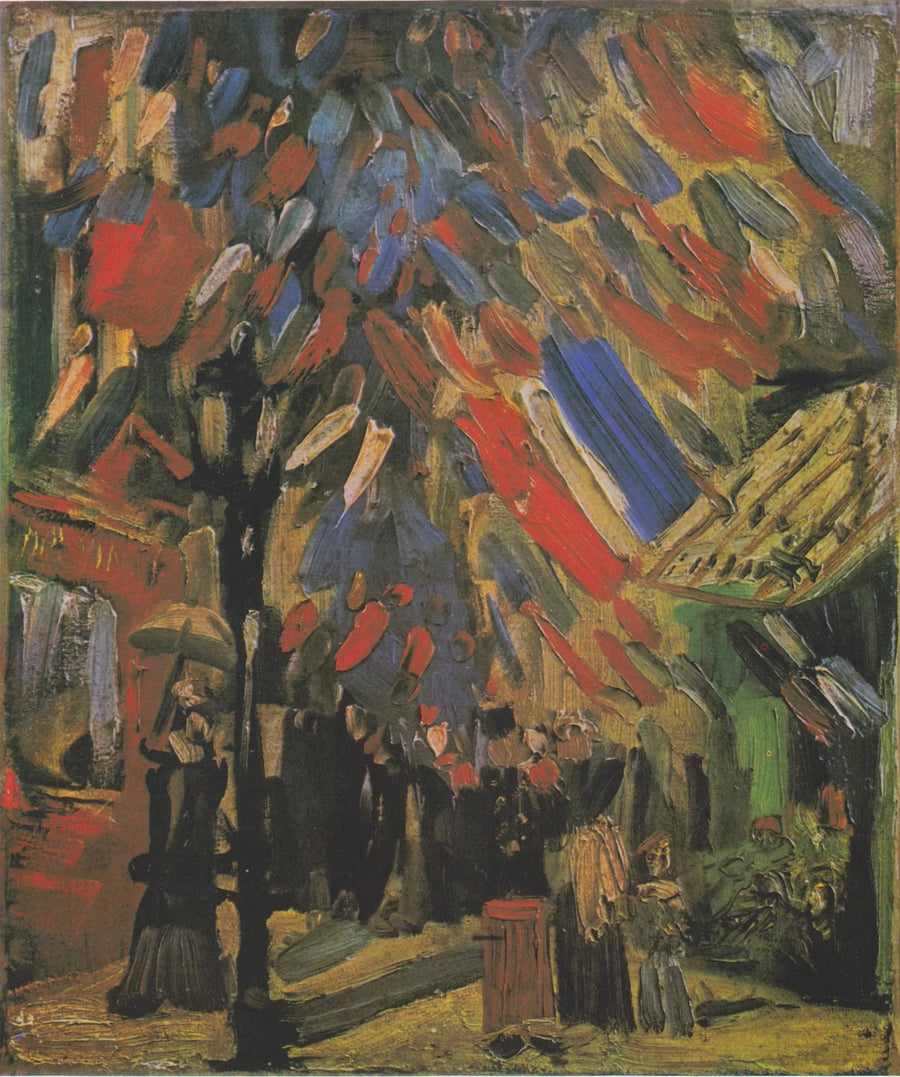 La Fête du 14 juillet à Paris - Vincent van Gogh