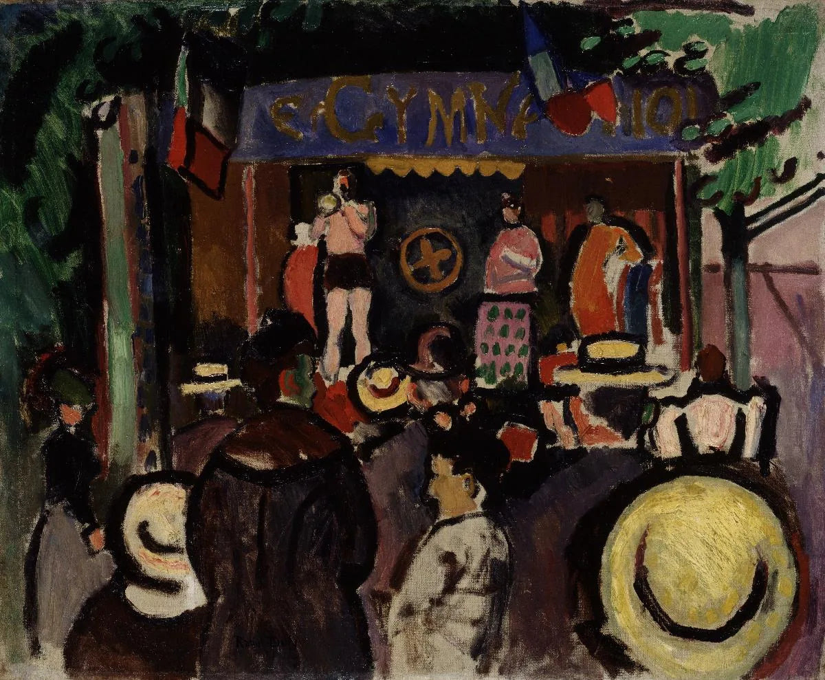 La Fête foraine - Raoul Dufy image 1 reproduction artisanale de tableau