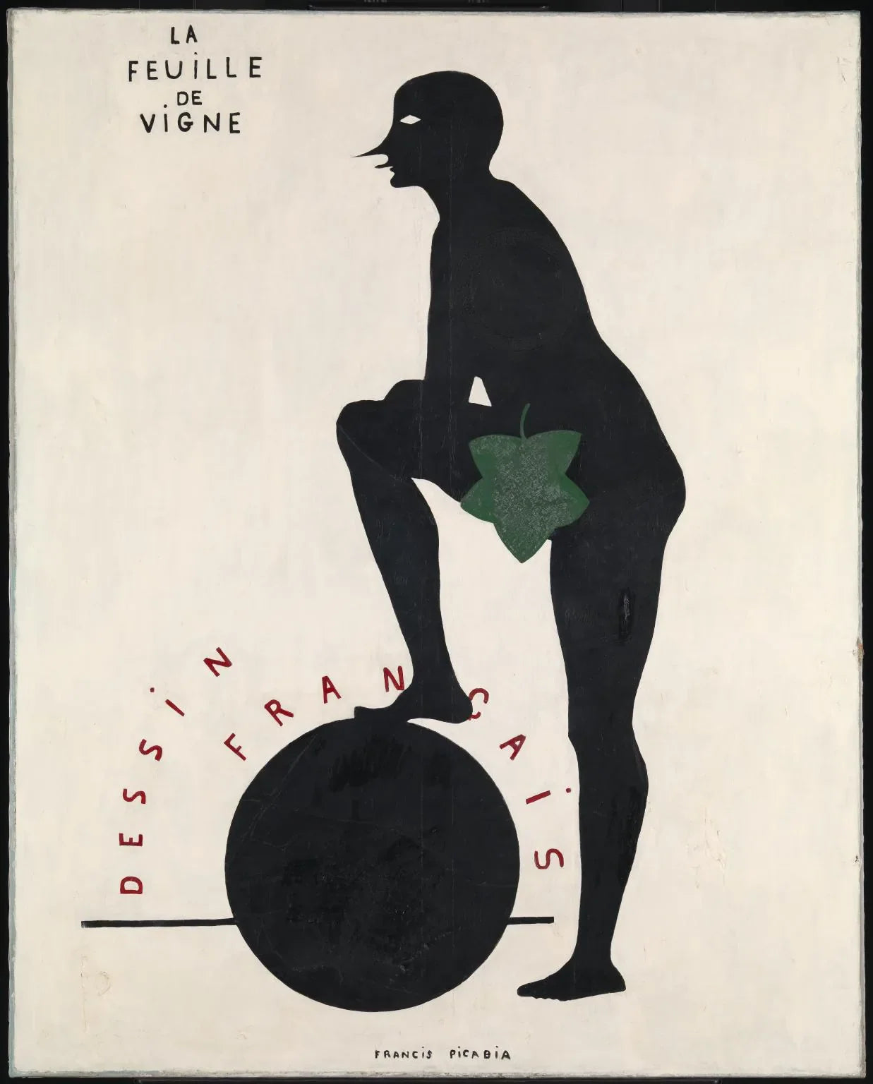 La Feuille de vigne - Francis Picabia image 1 copie peinte à la main à l’huile