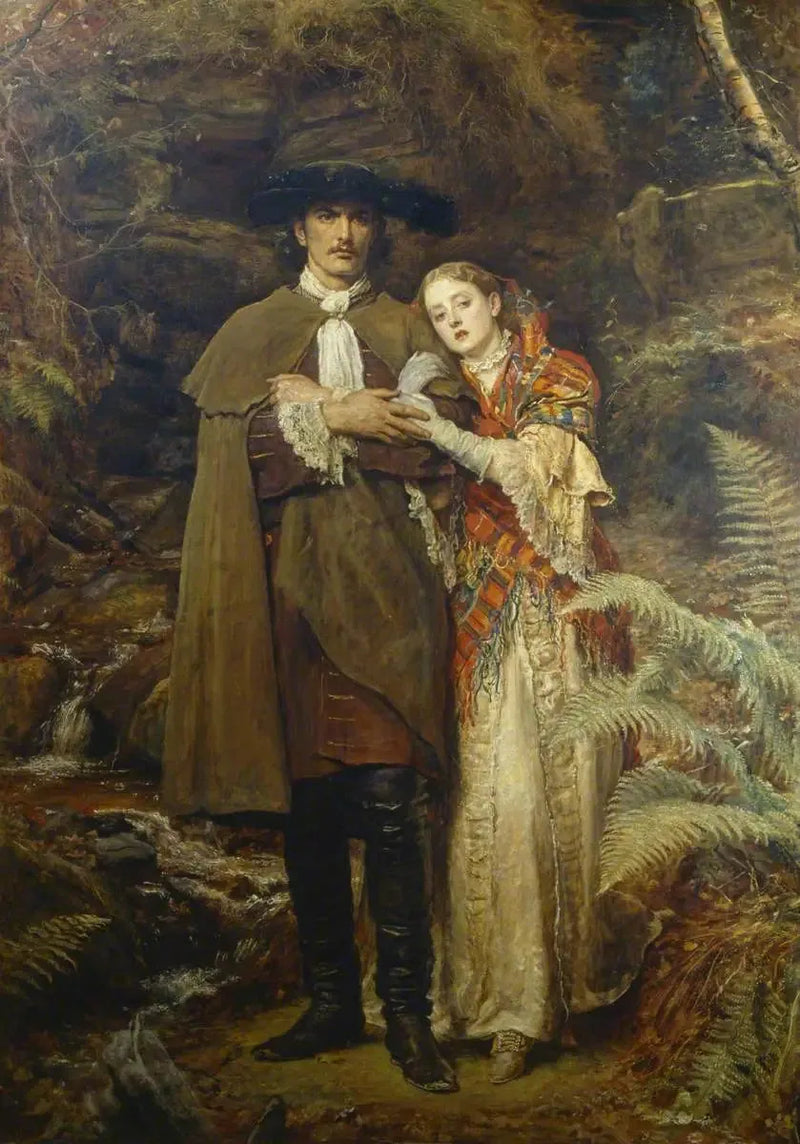 La Fiancée de Lammermoor - John Everett Millais
