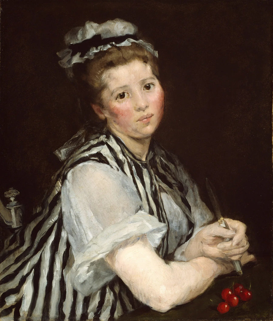 La Fille aux cerises - Eva Gonzalès