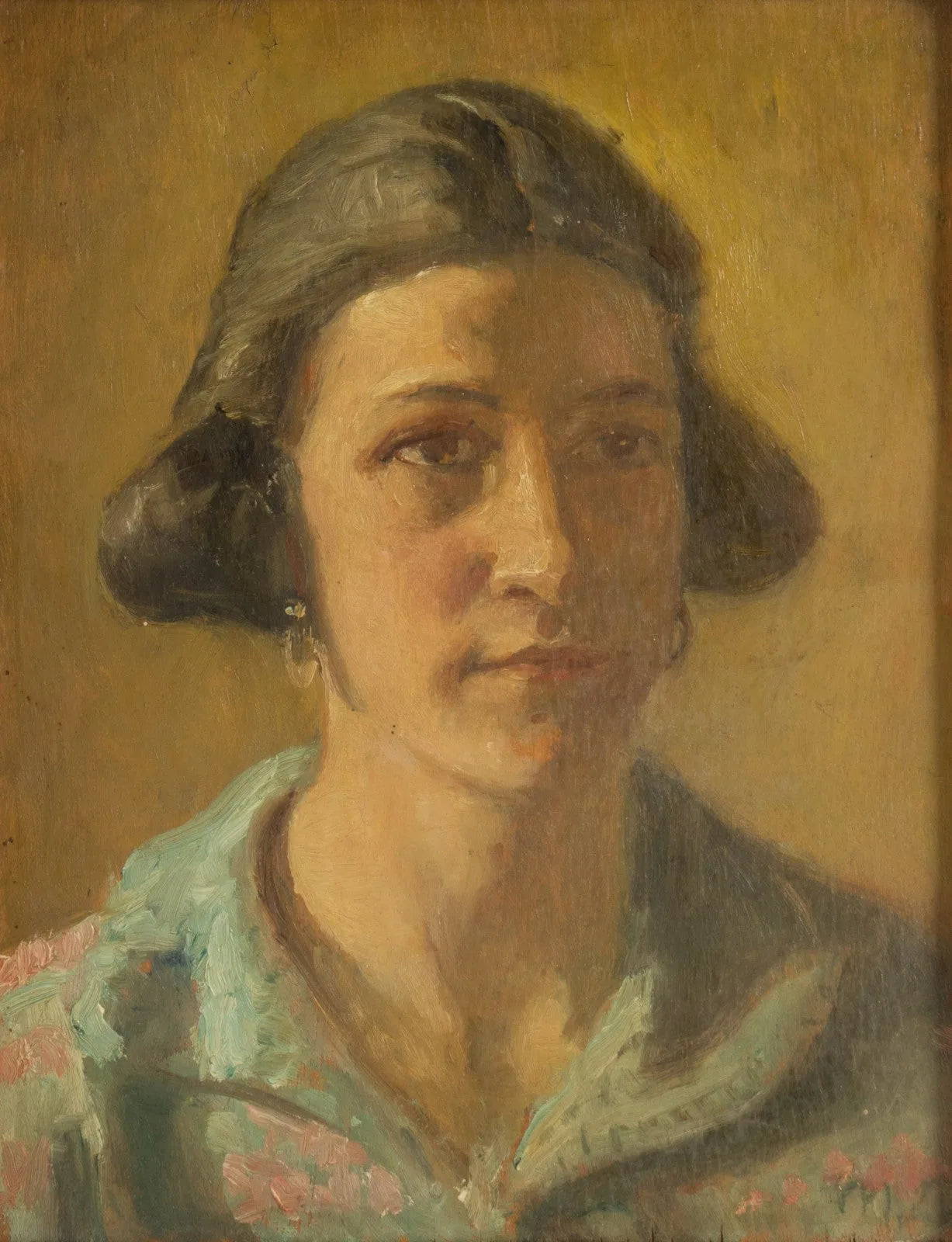 La fille d'un pêcheur en tenue du dimanche. - Michael Peter Ancher image 1 reproduction artisanale de tableau