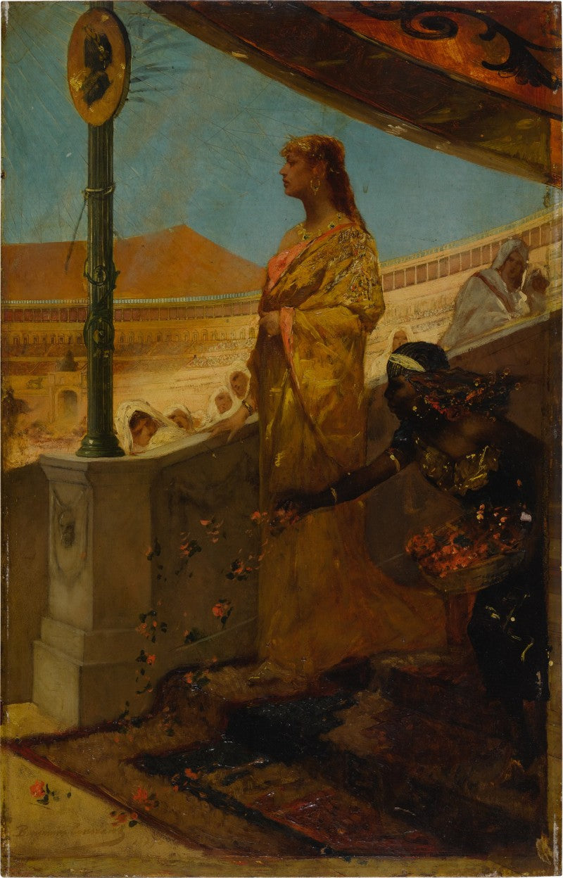 La fille de César - Jean-Joseph Benjamin-Constant image 1 reproduction artisanale de tableau