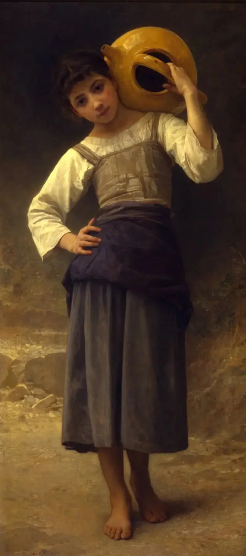 La fille de l'eau - Bouguereau