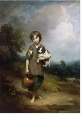 La fille du chalet - Thomas Gainsborough