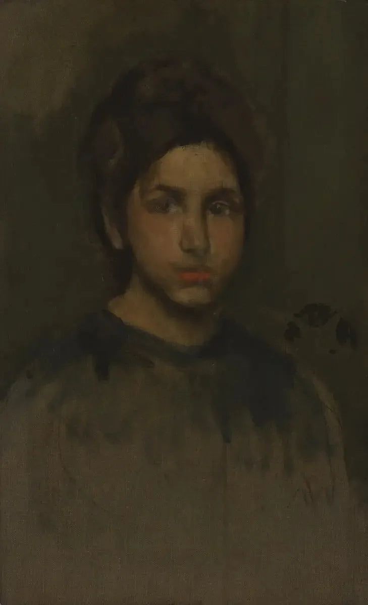 La fille du concierge - James Abbott McNeill Whistler image 1 reproduction artisanale de tableau