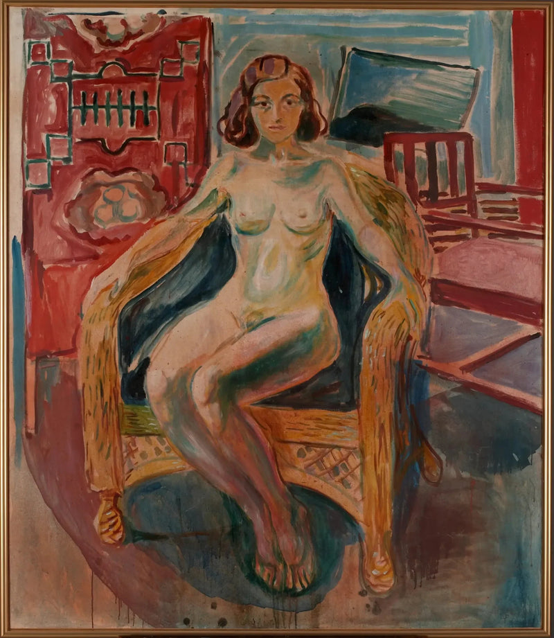 La Fille du Nordland - Edvard Munch