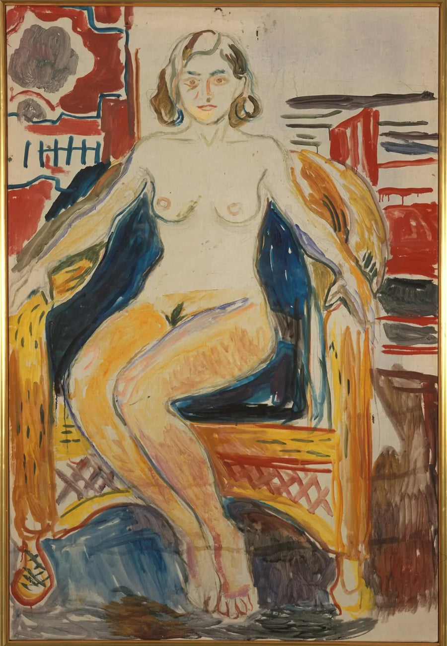 La Fille du Nordland - Edvard Munch