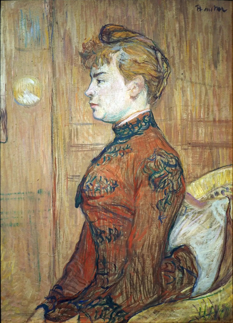 La fille du sergent de ville - Henri de Toulouse-Lautrec