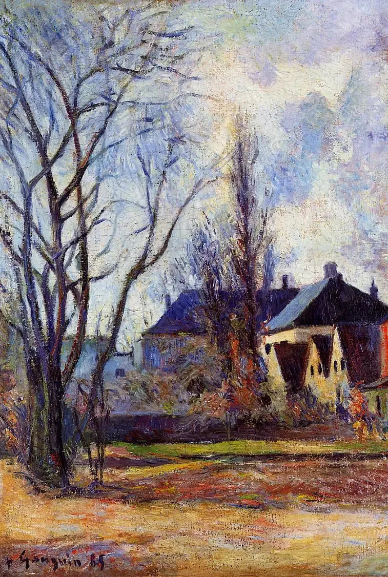 La Fin de l'hiver à Copenhague - Paul Gauguin