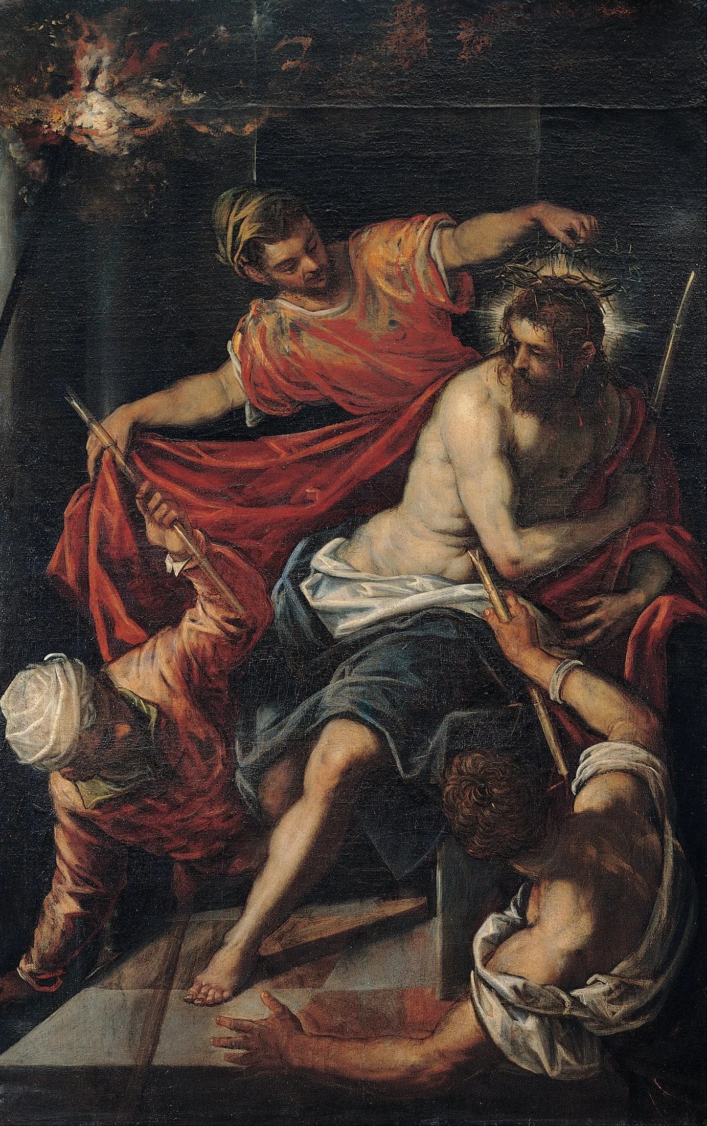 La Flagellation du Christ - Jacopo Tintoretto image 1 reproduction réalisée par Alpha Reproduction