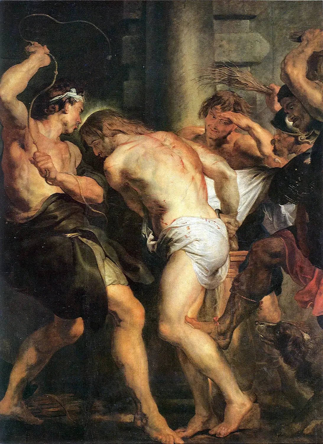 La Flagellation du Christ - Peter Paul Rubens image 1 reproduction de peinture à l’huile