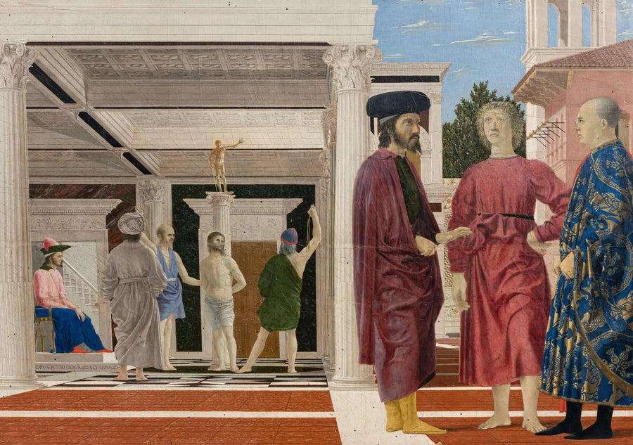 La Flagellation du Christ - Piero della Francesca